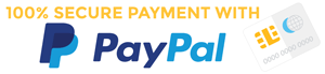 Pagamento seguro por PayPal