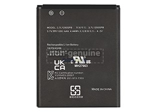 Battery for Texas Instruments 3.7L1200SPA